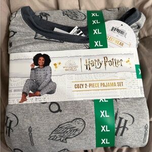 Warner Bros. Gray Harry Potter Pajama Set